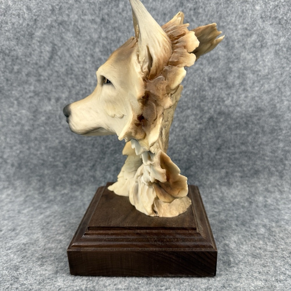 Vintage Stephen Herrero Wolf‎ Animal Sculpture "Solitude" 683/4000 Home Decor - Picture 6 of 11